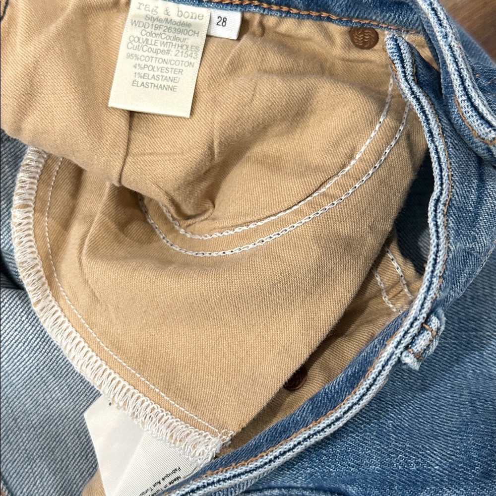 Rag & Bone Nina High Rise Ankle Skinny Jeans Size 28 - Picture 14 of 14